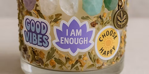 Sacred Stillness Candle Vessel Decorating & Lighting Ceremony