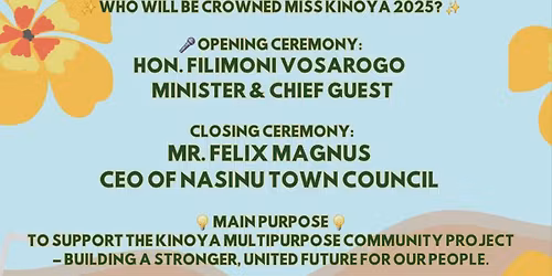 Kinoya Pioneers Community Days