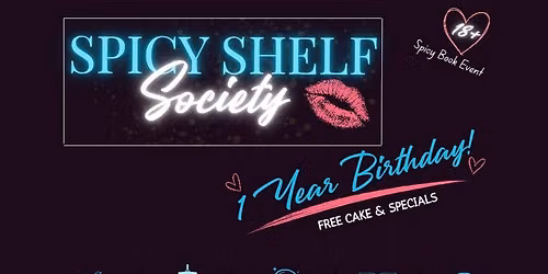 The Spicy Shelf Society | Celebrating One Year of Chapterlust Books