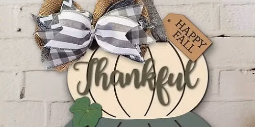 September Fall Door Hanger Painting Workshop | St. Augustine