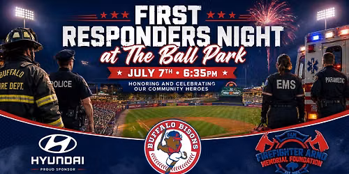 First Responders Night at The Ball Park