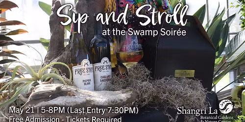 Swamp Soir\u00e9e Sip and Stroll