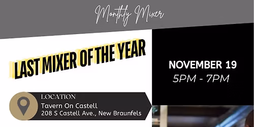 HCREP November Mixer 