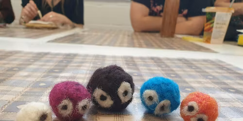 Needle felted animals and decorations - Community Craft