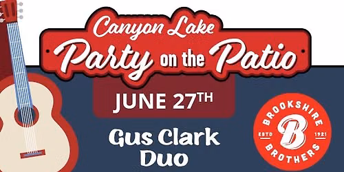 Party on the Patio: Gus Clark Duo