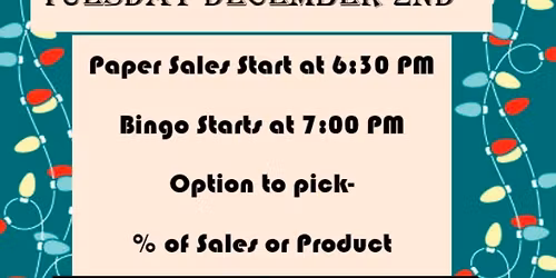 lucky December product bingo