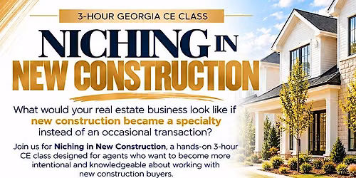 Niching in New Construction (3 HR CE Class)