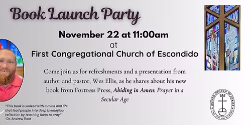 Book Launch Party - Abiding in Amen