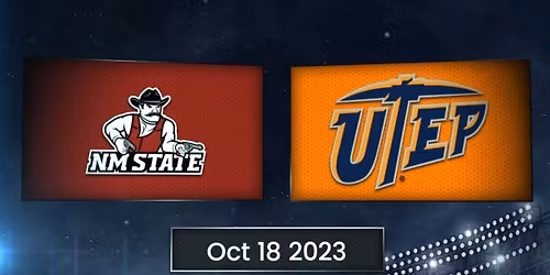 New Mexico State Aggies at UTEP Miners Football at Sun Bowl Stadium
