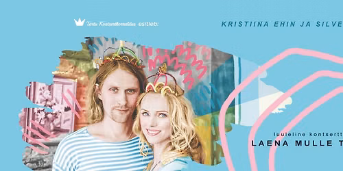 Kristiina Ehin ja Silver Sepp luuleline kontsert\u00f5htu Laena mulle tiivad V\u00f5ru