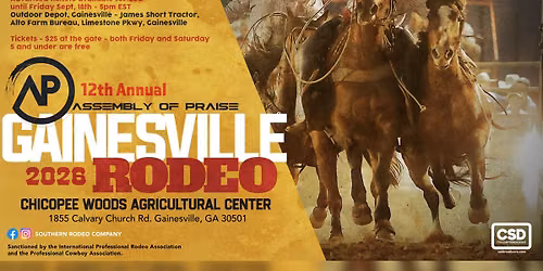 12th Annual Assembly of Praise Rodeo - Gainesville, GA 