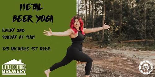 Hops & Flow Metal Beer Yoga at Little Cottage Brewery