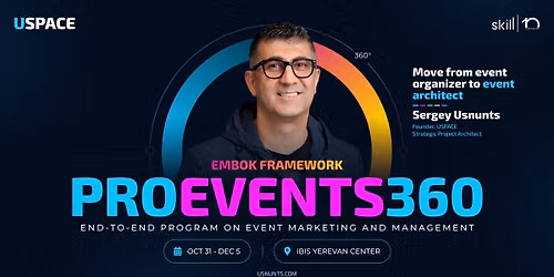 PROEvents360 \u00b7 WAVE 3 | End-to-end Program on Event Marketing & Management