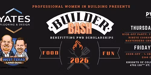 2026 PWB Builder Bash BBQ Cook-Off
