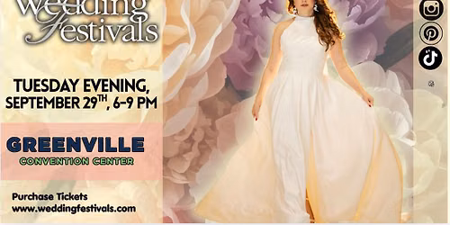The REAL Wedding Festivals Bridal Show and Wedding Expo in Greenville SC.