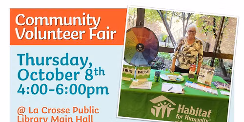 Community Volunteer Fair at LPL with CRVC 2026