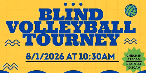 Blind Volleyball Tourney 