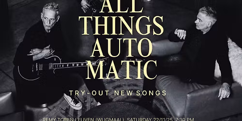 A Cosy November Evening with All Things Automatic