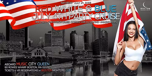 Boston July 4th Party Cruise