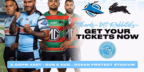 2026 NRL Telstra Premiership - Cronulla Sharks v  South Sydney Rabbitohs