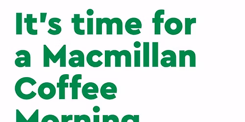 Macmillan Coffee Morning