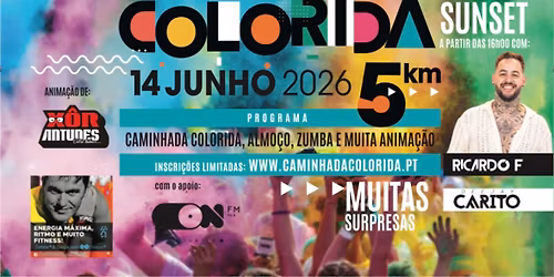 Caminhada colorida 