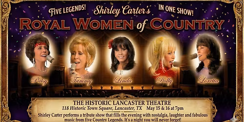 Shirley Carter's Royal Women of Country