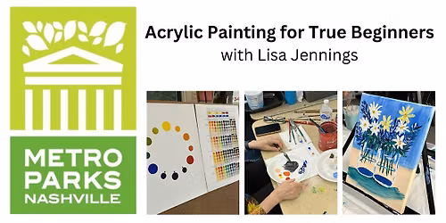 Acrylic Painting for True Beginners - 8 weeks