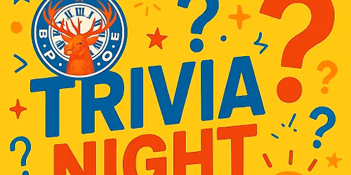 Bloomsburg Elks TRIVIA NIGHT