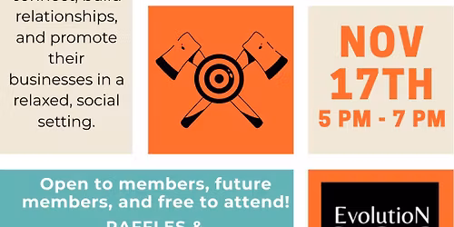 Networking At Night @ Evolution Throwing Co