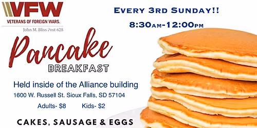 ALL YOU CAN EAT PANCAKE BREAKFAST