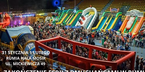 Zako\u0144czenie ferii z dmucha\u0144cami w Rumi