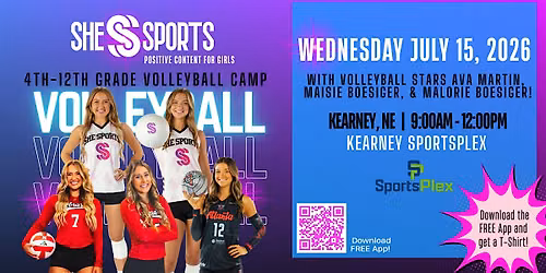 SheSports Volleyball Camp - Kearney, NE