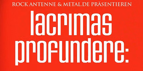 LACRIMAS PROFUNDERE: Tour neues Album in Zwickau