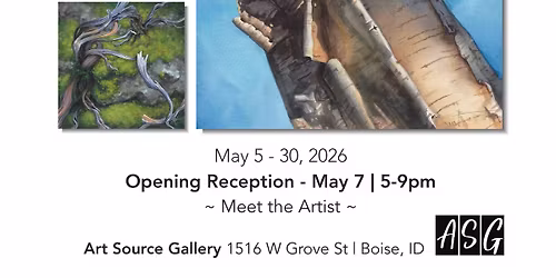 Upon Closer Reflection - Watercolor Paintings by Beth Trott