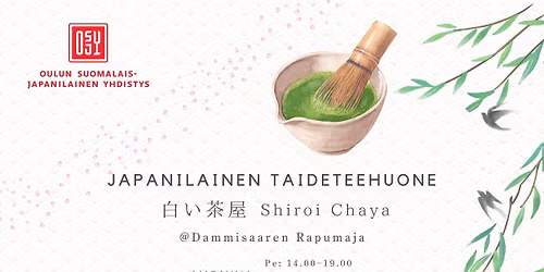 Japanilainen taideteehuone shiroi chaya