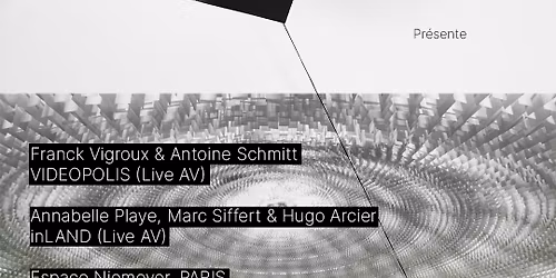 VIDEOPOLIS  + INLAND @ESPACE NIEMEYER BIENNALE IMAGE TANGIBLE 