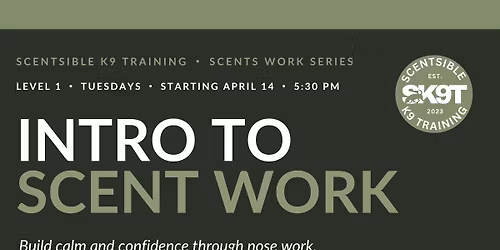 Intro to Scent Work