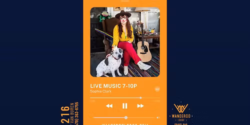 Sophia Clark LIVE at the Gravel Bar at Wanderoo Lodge