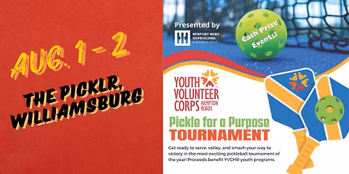 YVCHR's Pickle for a Purpose Tournament | Presented by HII