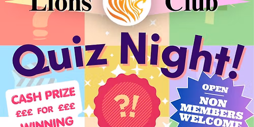 Lions Club - Quiz Night