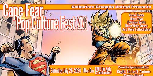 Cape Fear Pop Culture Fest 2026
