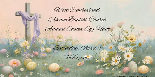 Annual Easter Egg Hunt!