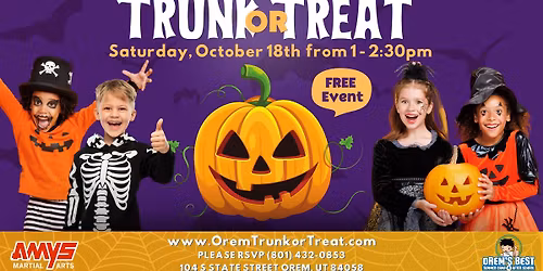Orem Trunk or Treat 2025