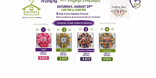 2026 - Wreaths for a Reason: Create Your Own Fall Wreath