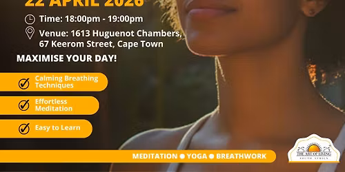 FREE Meditation and Breath Workshop