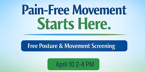 Free Posture & Movement Screening 