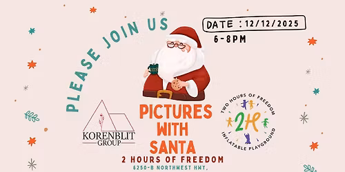 \u2728Capture Magical Moments with Santa at 2 Hours of Freedom in Crystal Lake