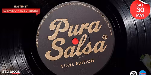 Pura Salsa x Vinyl Edition at the Studio28