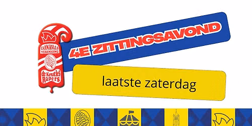4e Zittingsavond (laatste zaterdag)